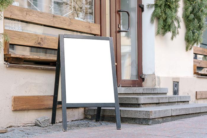 Sidewalk Sign