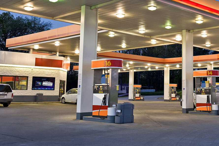 Outdoor Digital Signage for Gas Station Outdoor Digital Signage for Gas Station