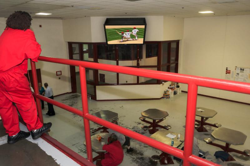 Prison TV Uses & Top TV Enclosure Protection Solutions The Display Shield