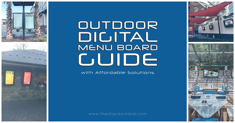 Outdoor Digital Menu Board Solutions 